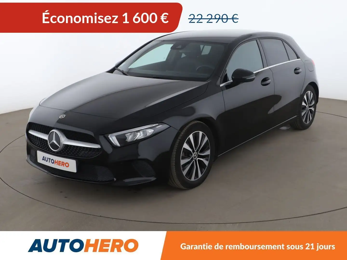 Mercedes-Benz A 180 180 d Progressive Line 7G-DCT Noir - 1