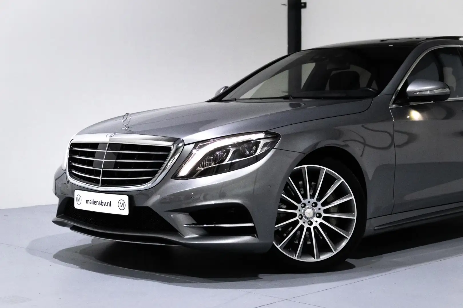 Mercedes-Benz S 500 PLUG-IN HYBRID Lang DEALEROH/BURMESTER/PANO/BOMVOL Grijs - 2