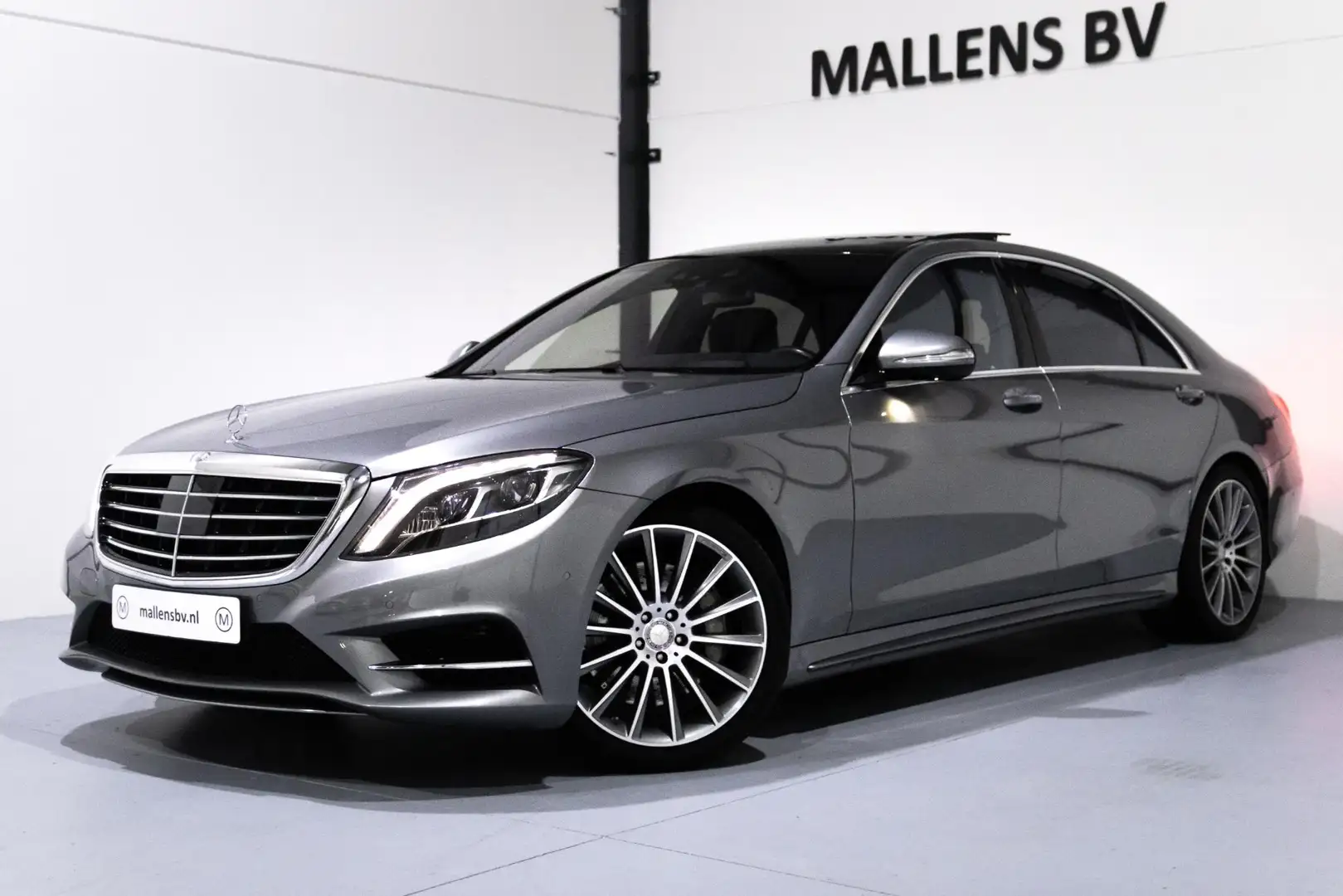 Mercedes-Benz S 500 PLUG-IN HYBRID Lang DEALEROH/BURMESTER/PANO/BOMVOL Grijs - 1
