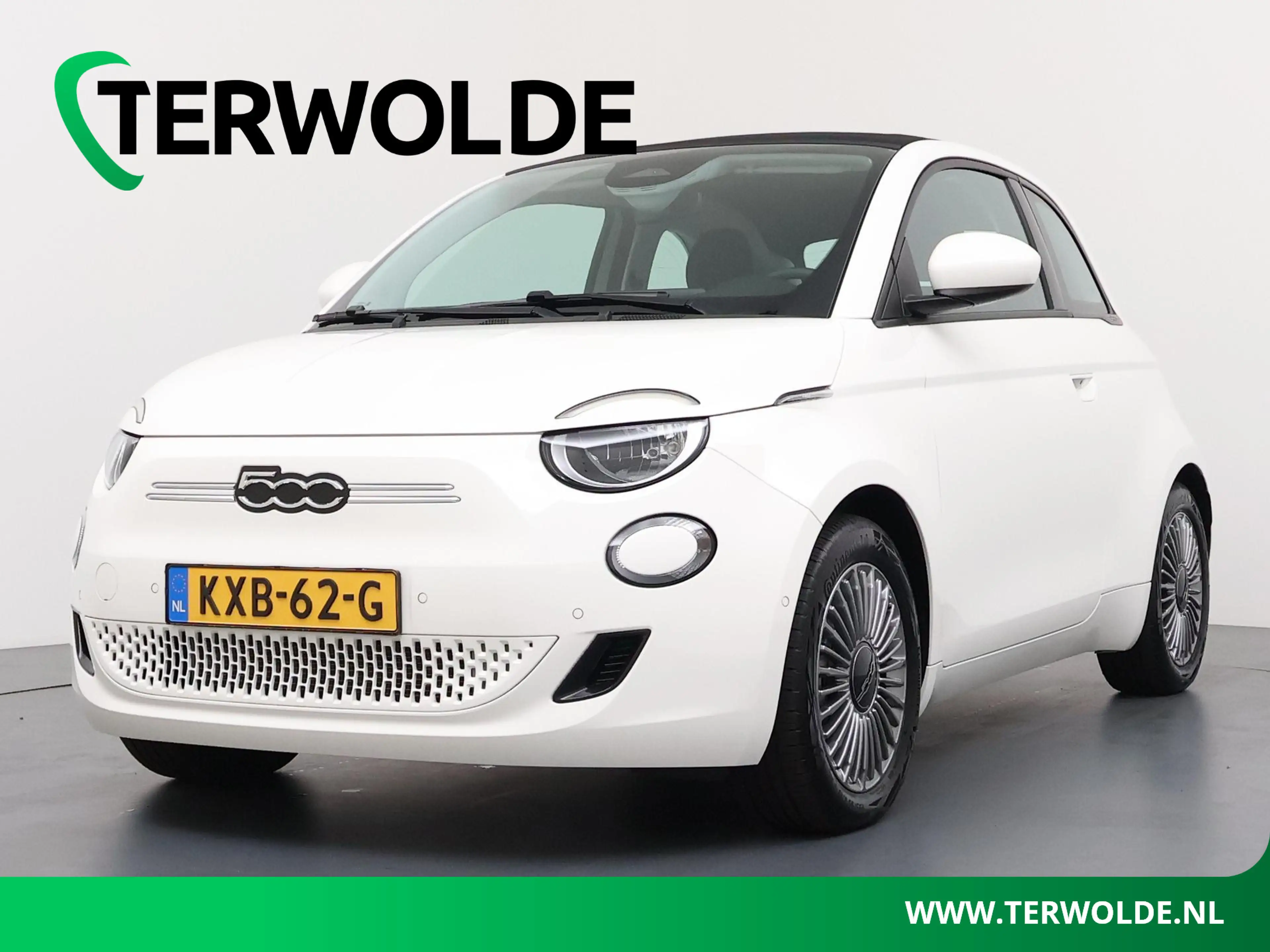 Fiat 500C 42 kWh | Parkeercamera | Stoel- & Voorruitverw. |