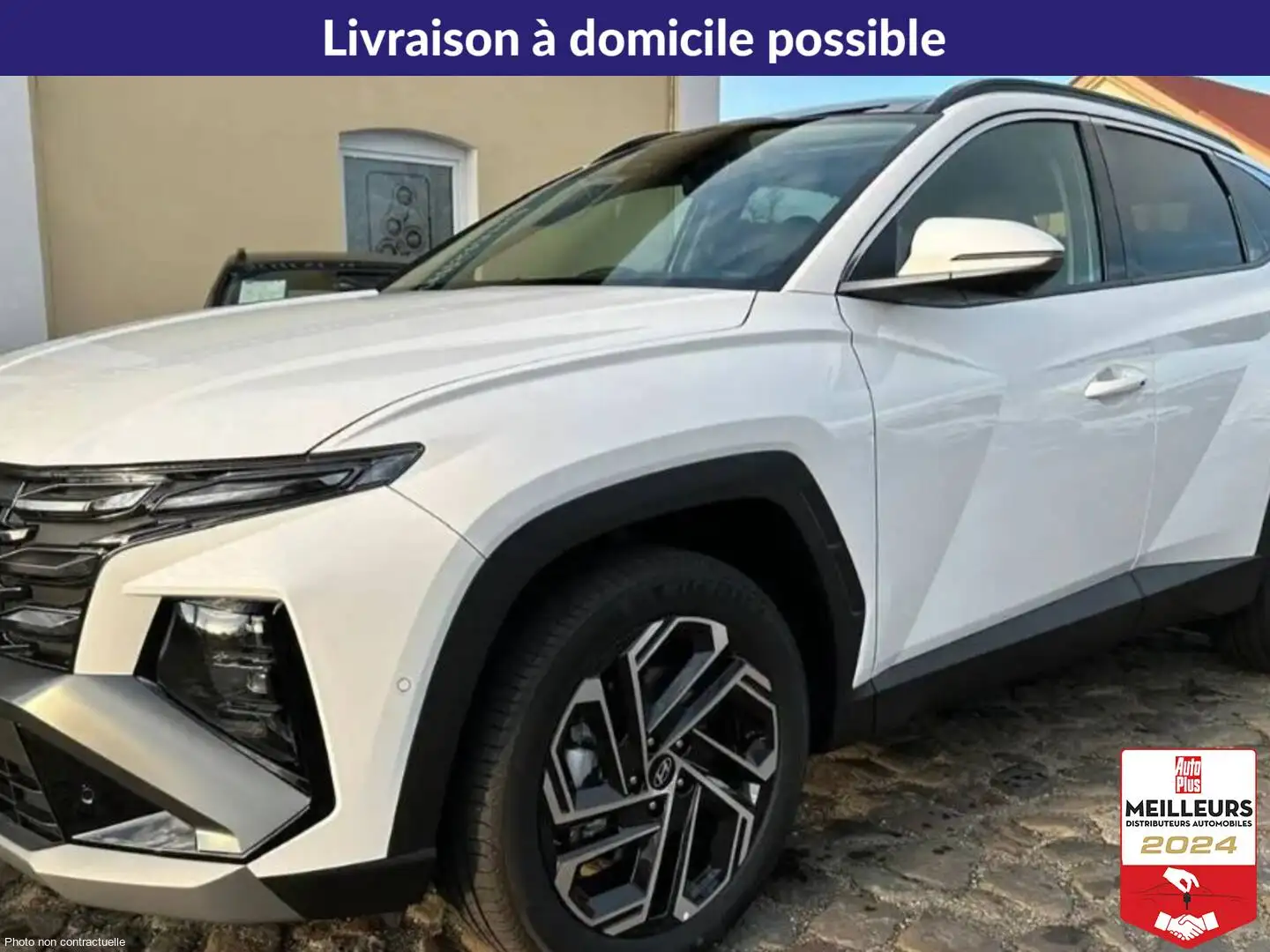 Hyundai TUCSON 1.6 T-GDI 215 Hybrid BVA6 Executive Blanc - 1