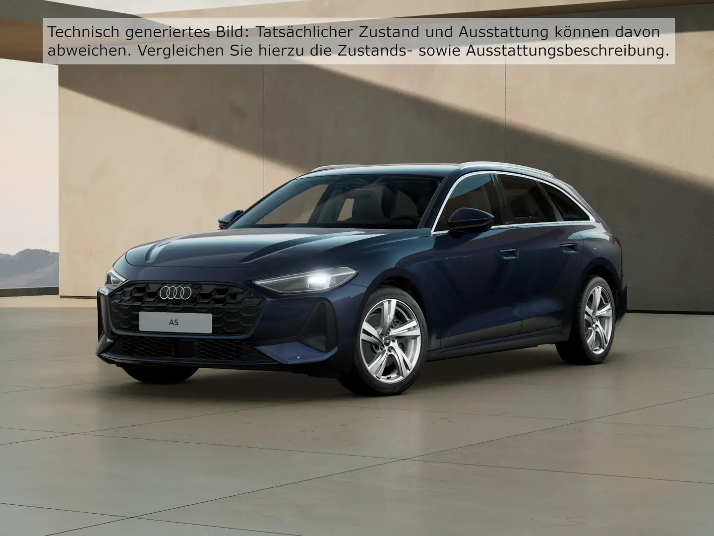 Audi A5 2.0 TFSI Kamera ACC Leder Sportsitze Blau - 2