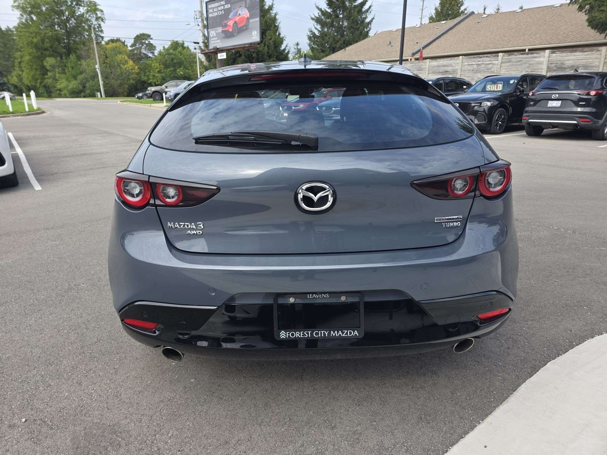 2025 Mazda Mazda3 GT w/Turbo (A6) 4dr i-ACTIV All-Wheel Drive Sport — photo 1