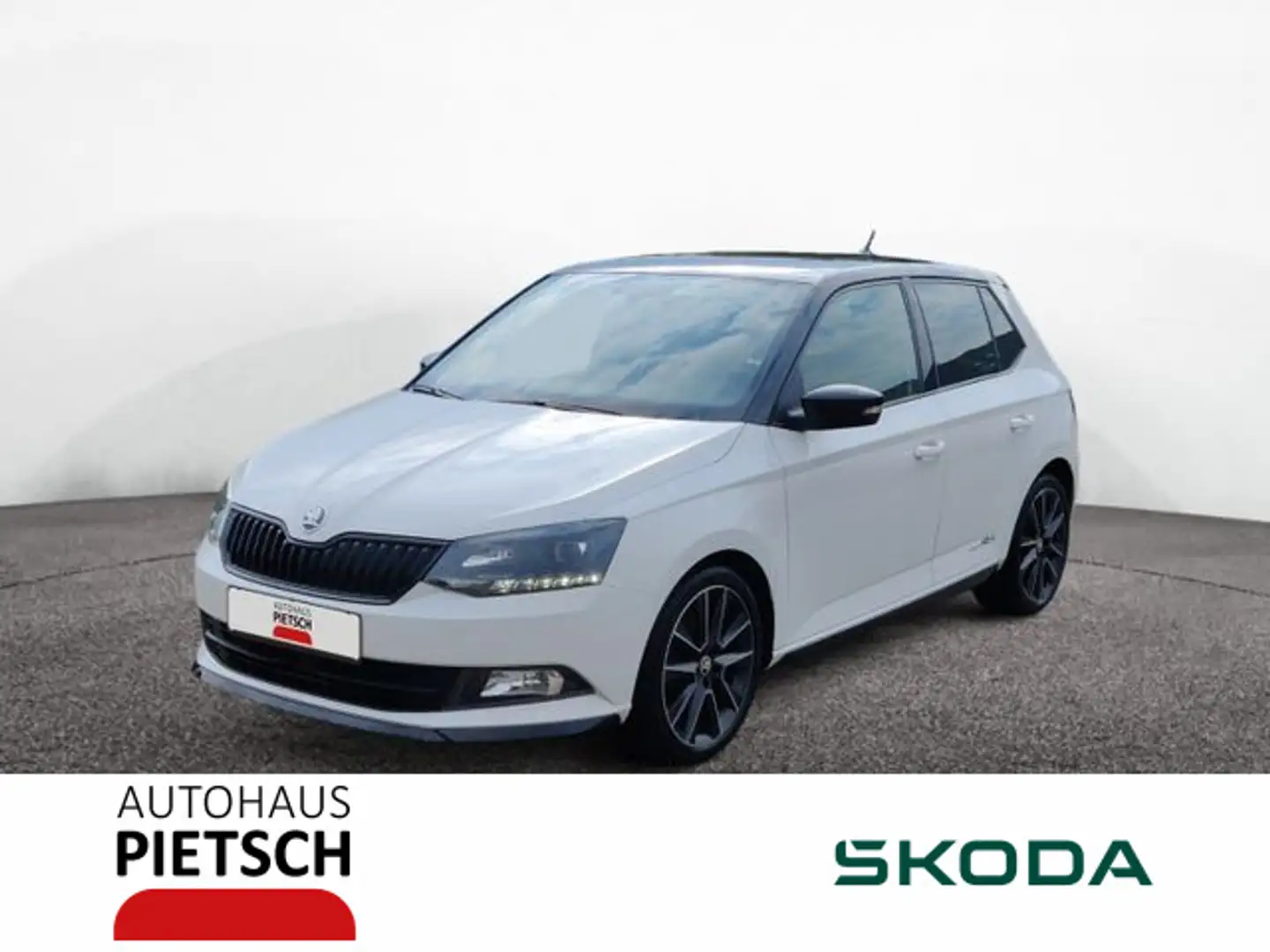 Skoda Fabia 1.4 TSI RS Sport PDC ACC Amundsen Weiß - 1