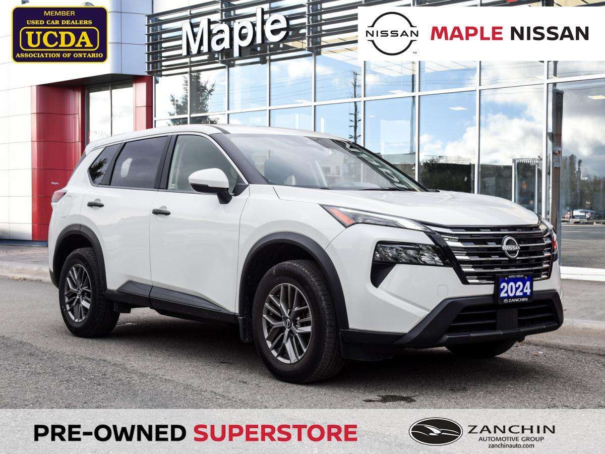 2024 Nissan Rogue S AWD | One Owner | Clean CarFax | Certified