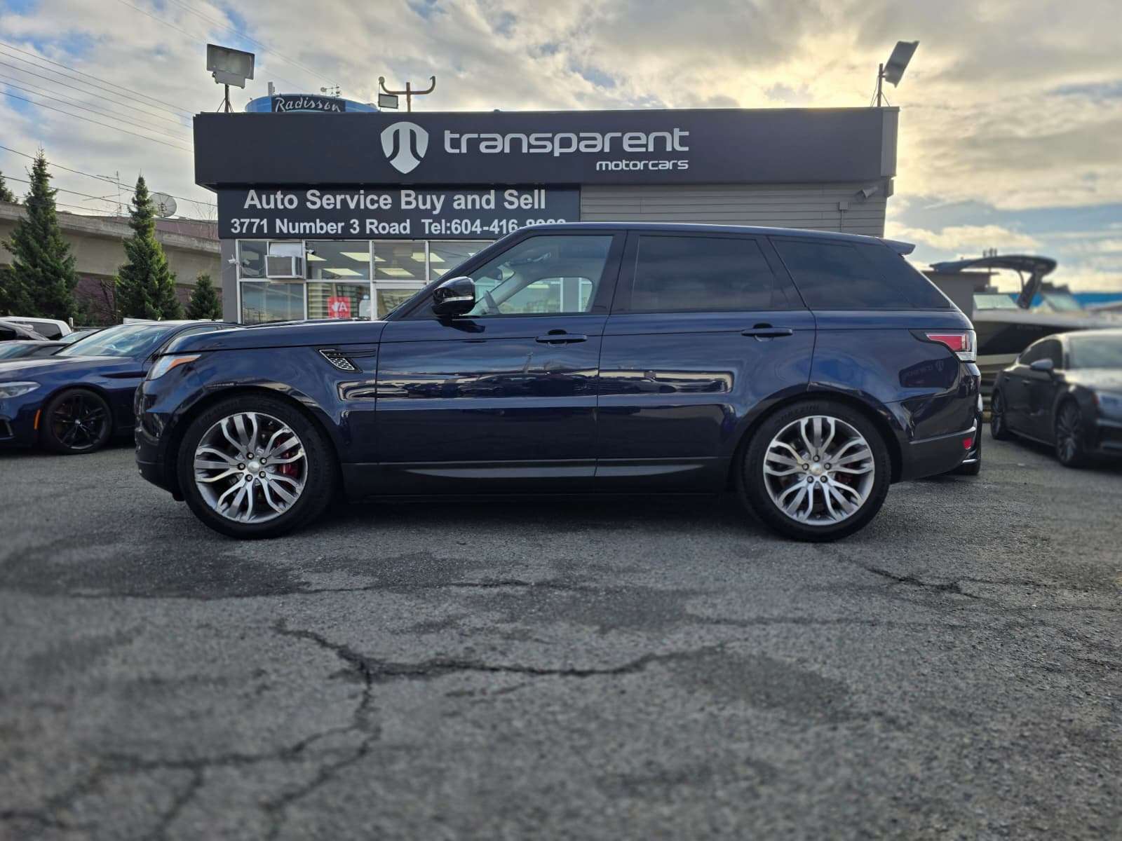 2014 Land Rover Range Rover Sport Supercharged/V8 510HP/Panoramic Sunroof/Camera alt 3