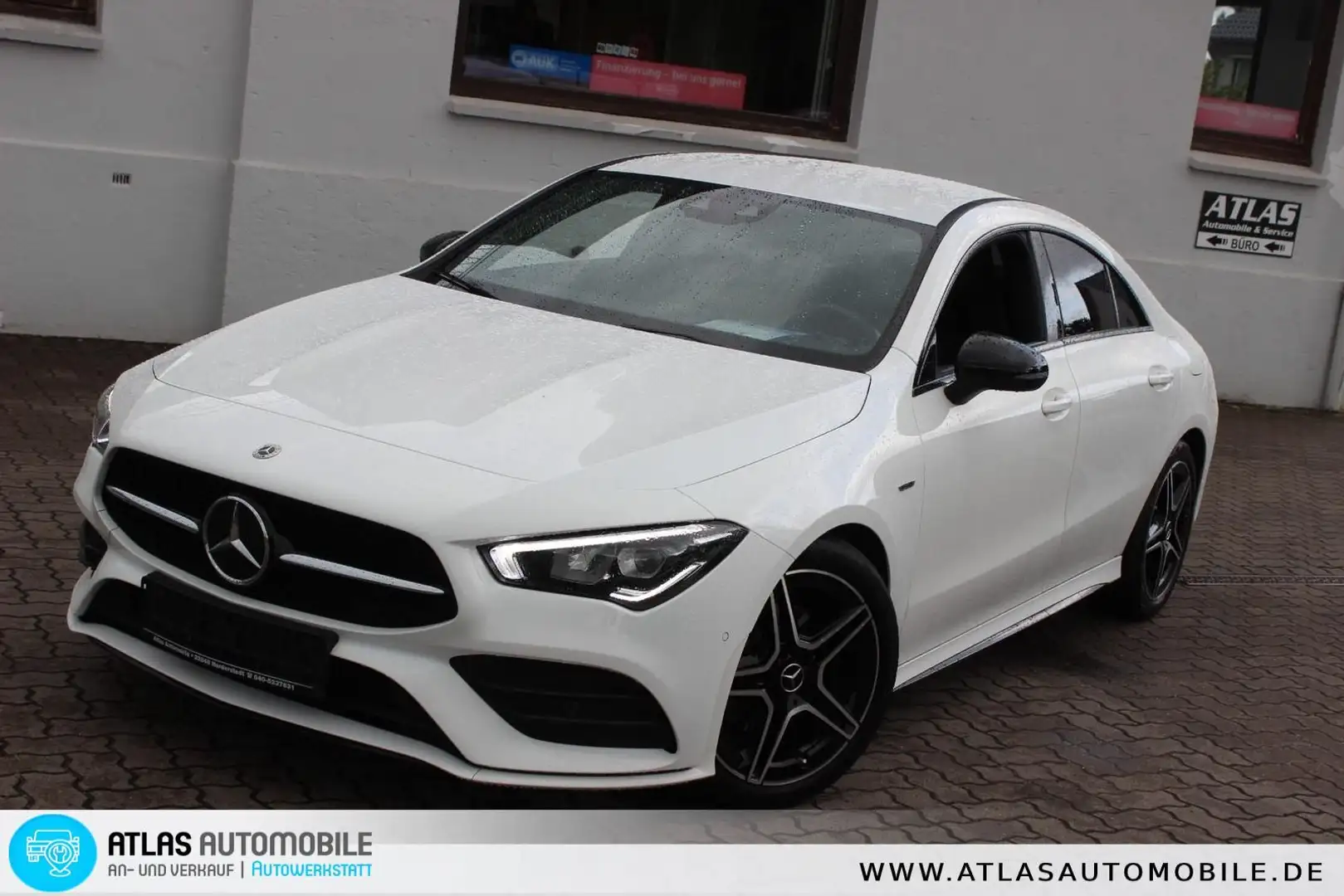 Mercedes-Benz CLA 200 Edition 2020 DCT AMG Line LED=LEDER=NAVI Blanc - 1
