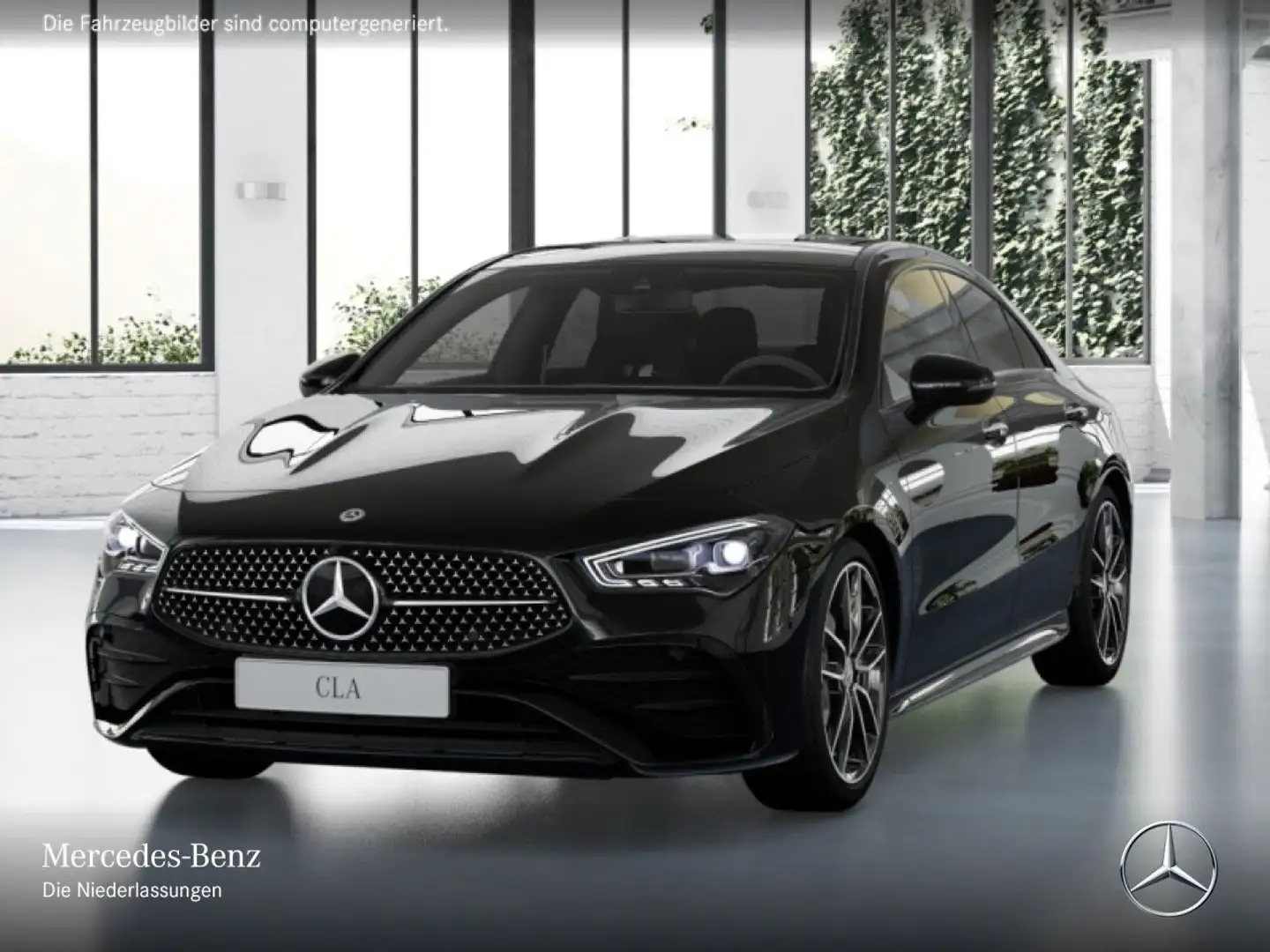 Mercedes-Benz CLA 180 AMG+NIGHT+PANO+MULTIBEAM+KAMERA+TOTW+7G Nero - 2