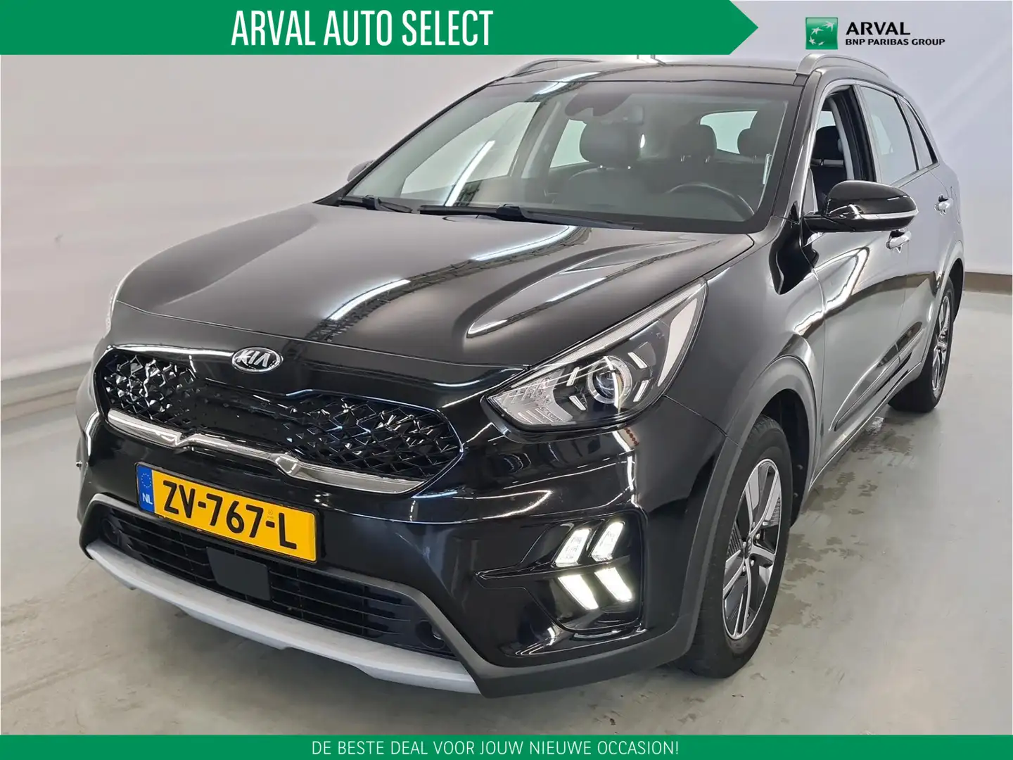 Kia Niro 1.6 GDi 141pk Automaat Hybrid DynamicLine | Faceli Zwart - 1