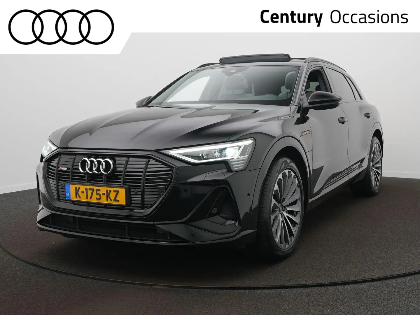Audi e-tron 55 quattro S edition 95 kWh Panoramadak - 21 Inch Zwart - 1