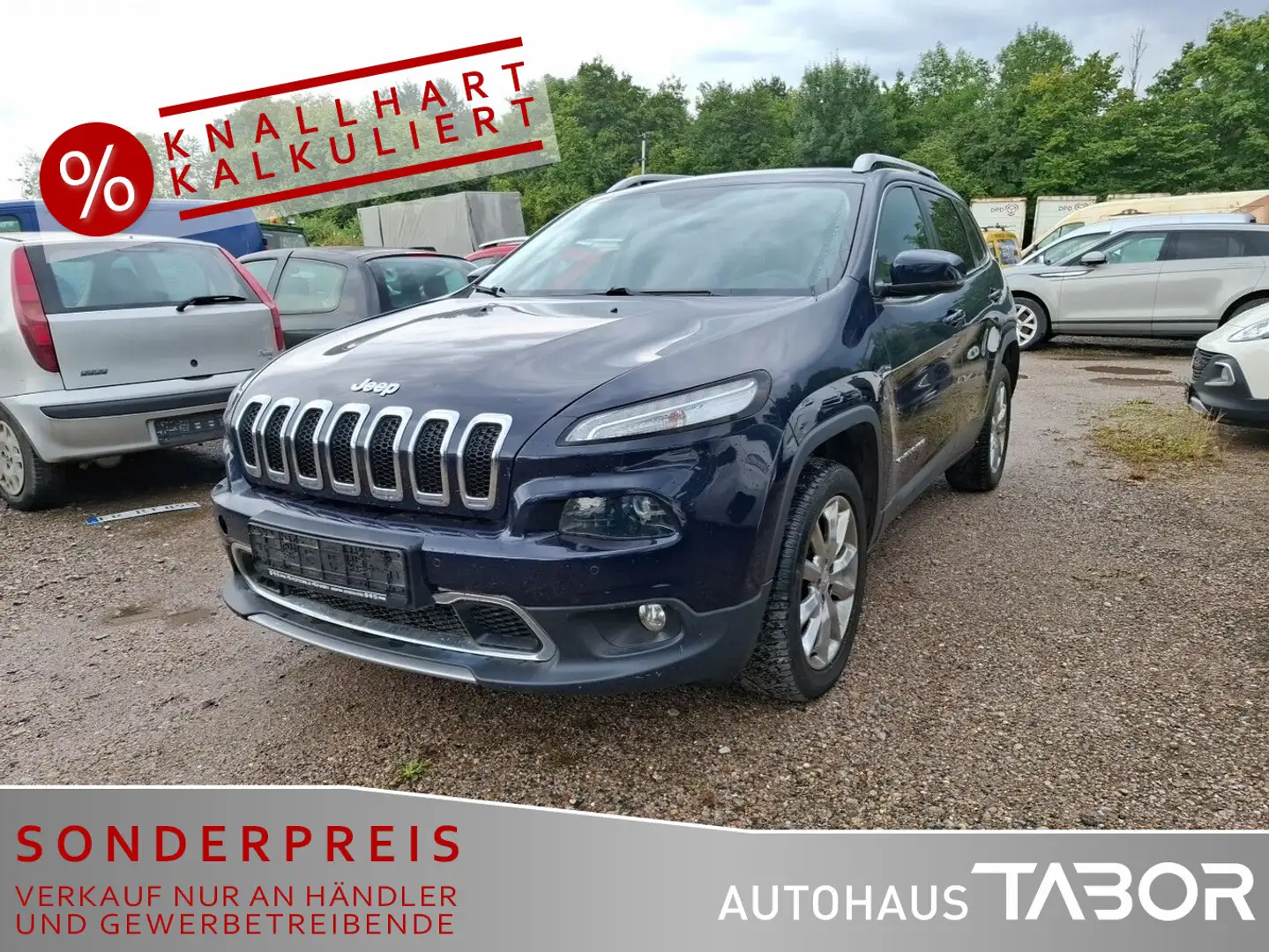Jeep Cherokee 2,2 Autom. Limited 4WD Active Drive AHK - 1