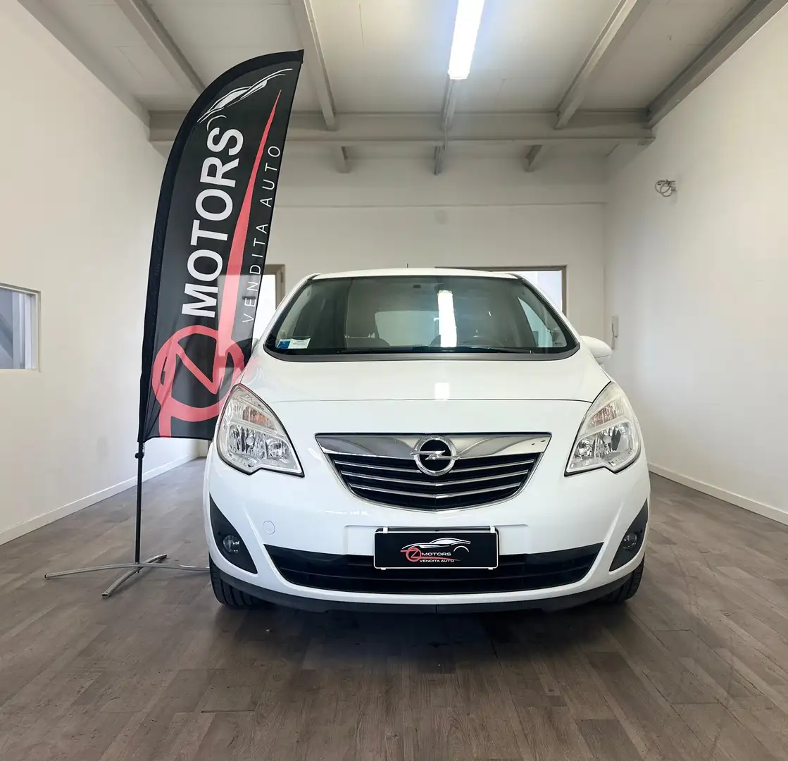 Opel Meriva Meriva II 1.4 Cosmo NEOPATENTATI Weiß - 1