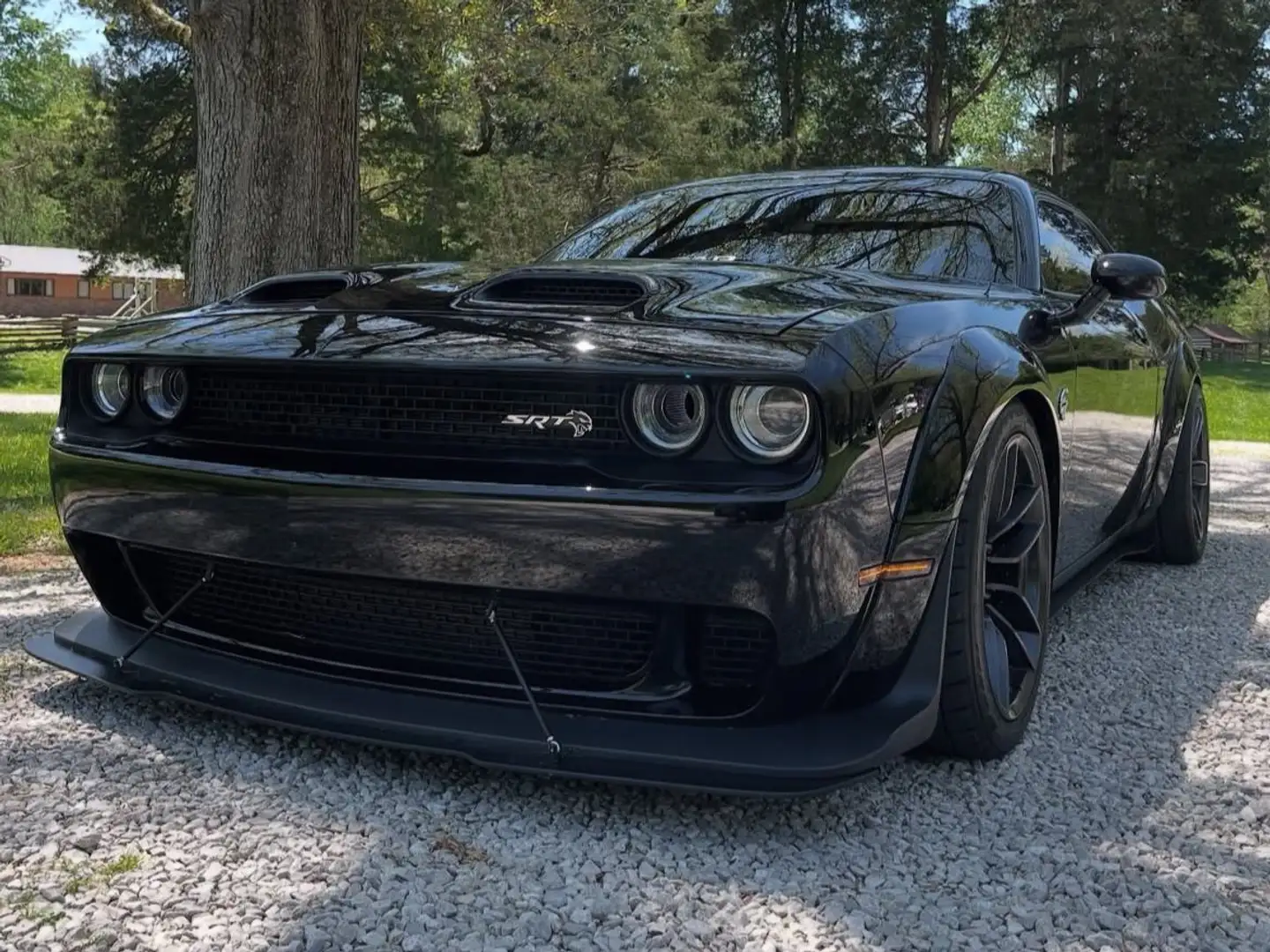 Dodge Challenger ACCIDENT FREE!!!! HELLCAT WIDEBODY Zwart - 1