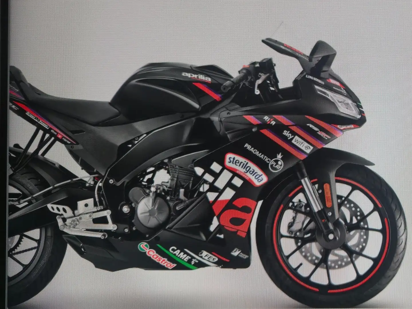 Aprilia RS 125 REPLICA Nero - 1