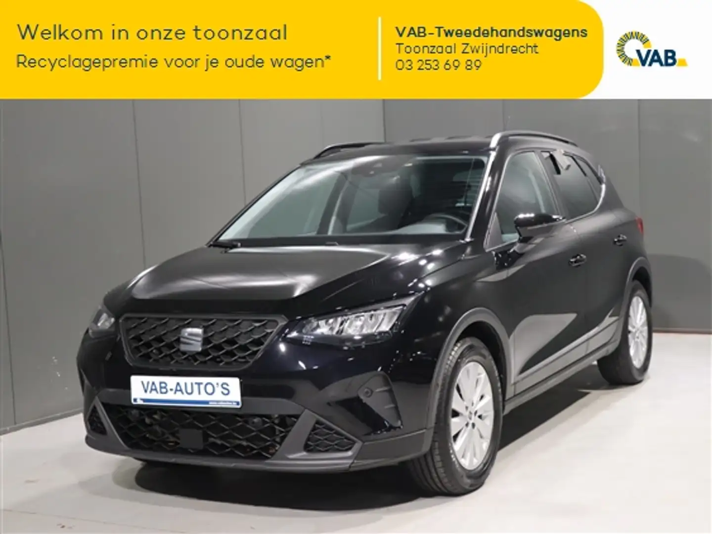 SEAT Arona STYLE DSG TSI 110 Zwart - 1