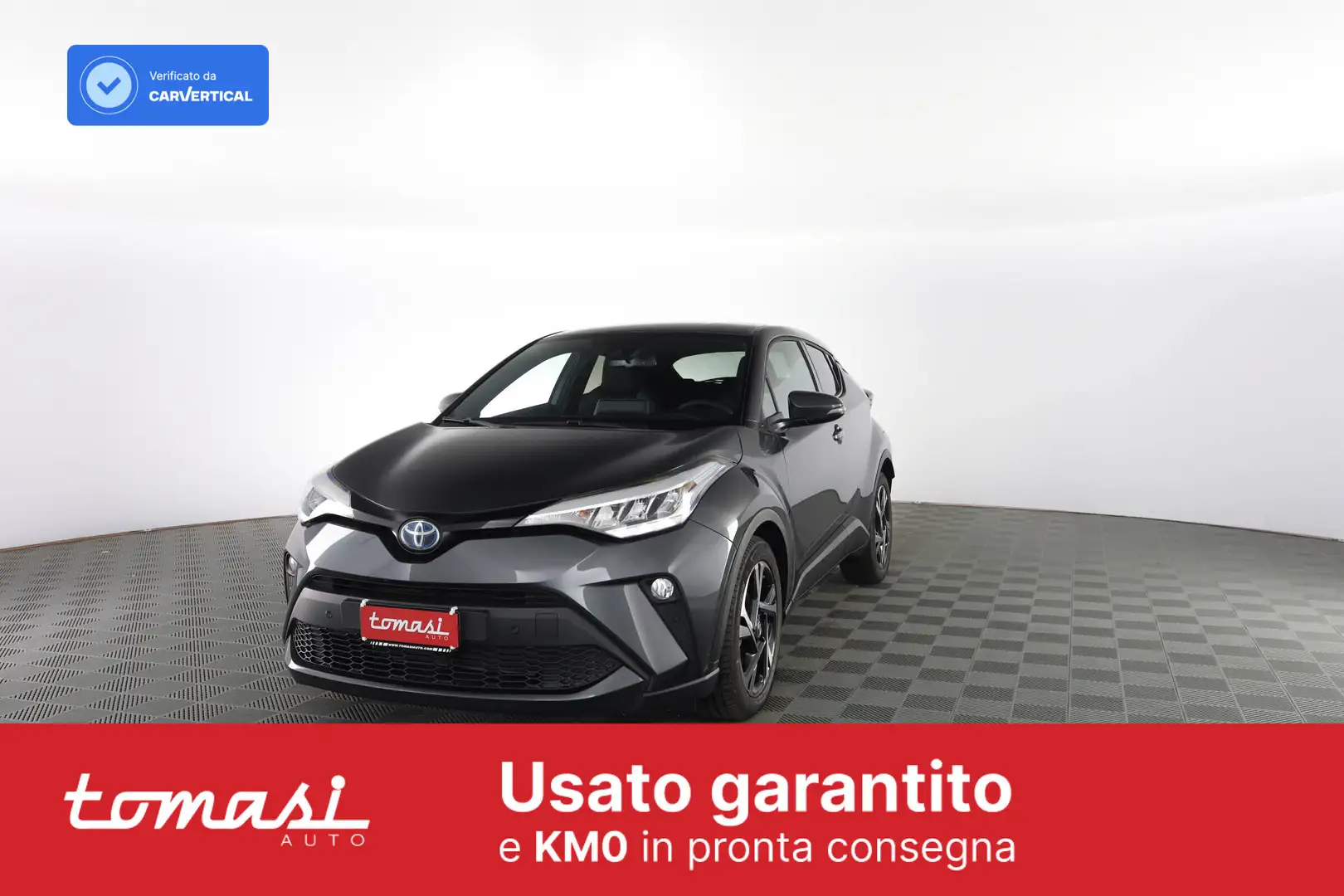 Toyota C-HR 2.0 Hybrid E-CVT Morebusiness Grigio - 1