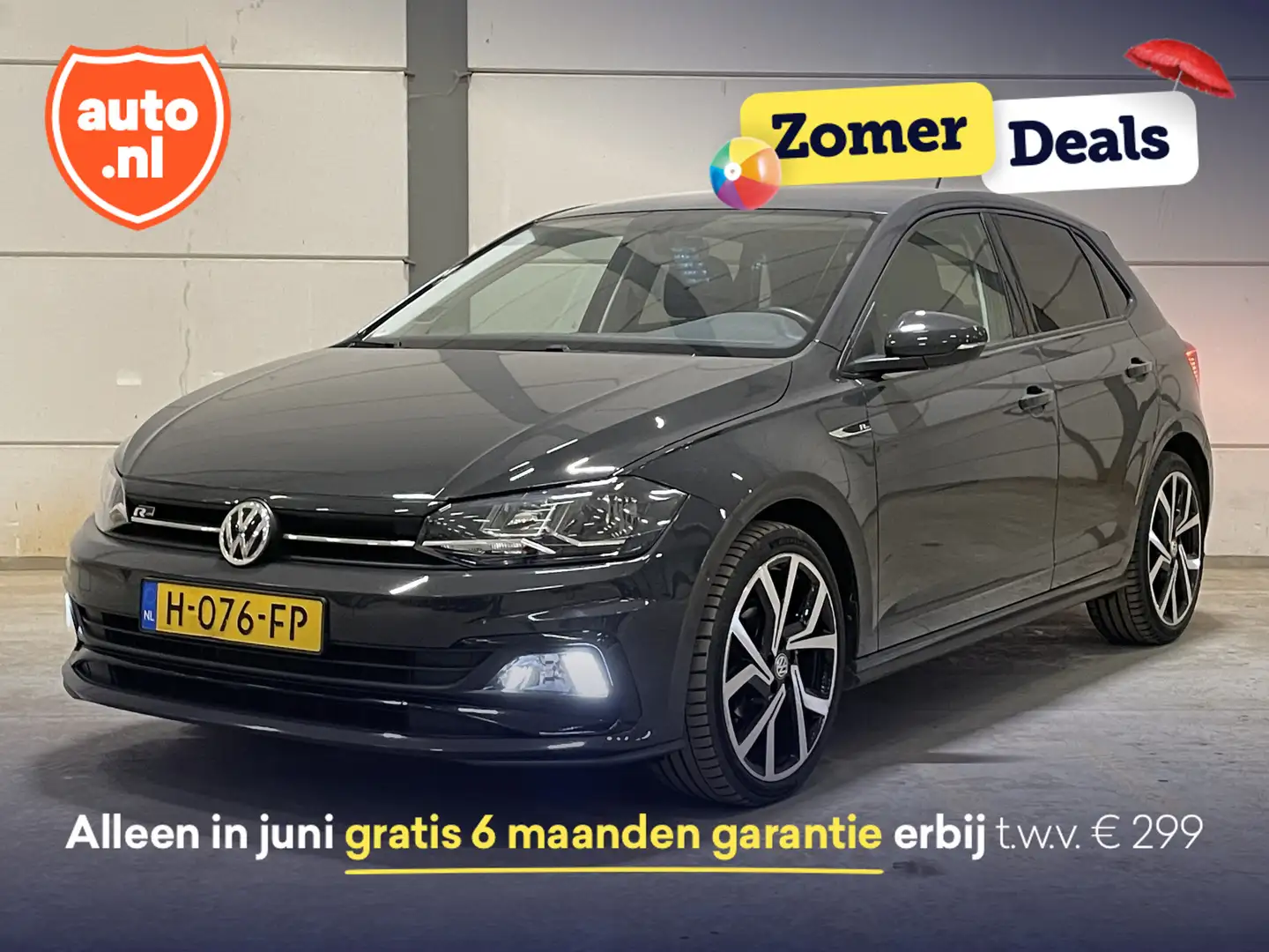 Volkswagen Polo 1.0 TSI Highline Business R | Adapt Cruise Control Grau - 1