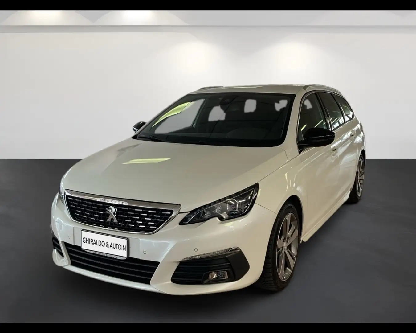 Peugeot 308 II 2018 SW SW 1.2 puretech t Gt Line s&s 130cv ea Bianco - 2
