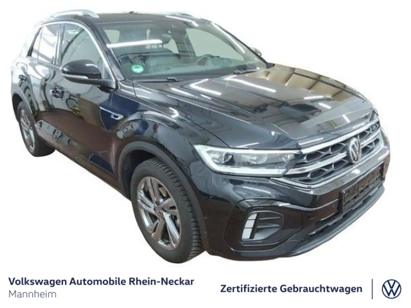 Volkswagen T-Roc 1.5 TSI R-Line DSG GAR 2030 Navi PDC LED P Schwarz - 2