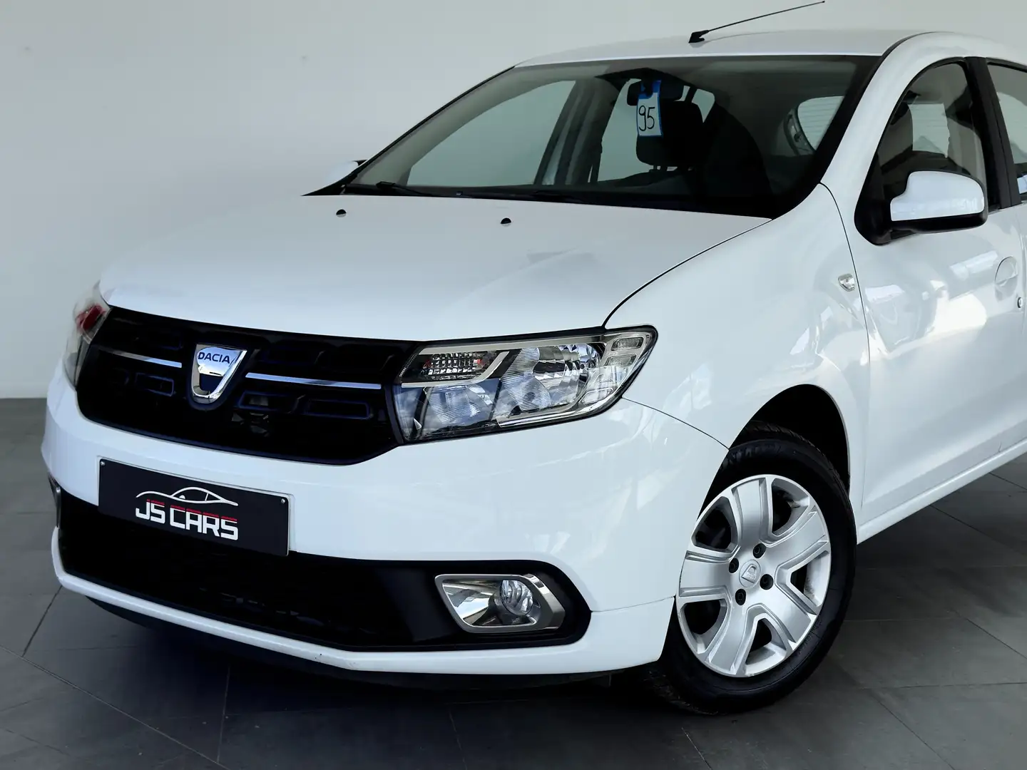 Dacia Sandero 1.0i SCe -1ERPRO-AIRCO-GPS-BLUETOOTH-TVA Blanc - 2