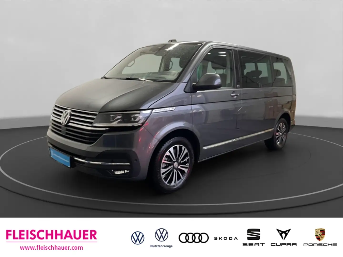 Volkswagen T6.1 Multivan 2.0 TDI Generation Six LED ACC Navi CarPlay DAB Grau - 1