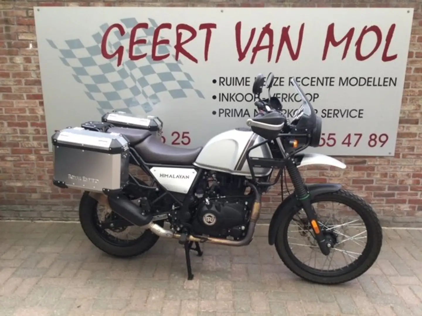 Royal Enfield Himalayan Wit - 1