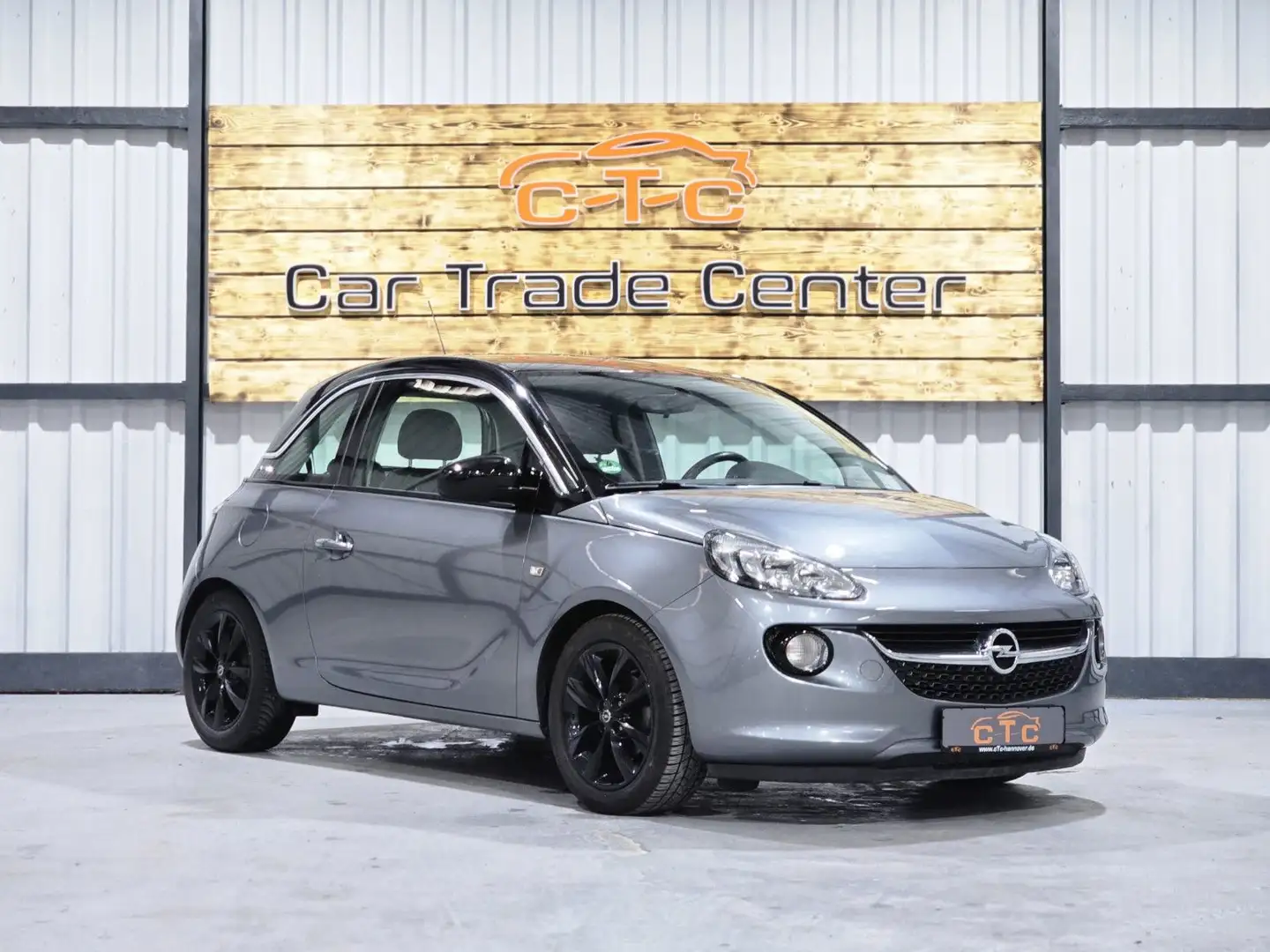 Opel Adam Unlimited/1Hd/Klima/AppleCarPlay/EU6/TÜVNEU Grijs - 2