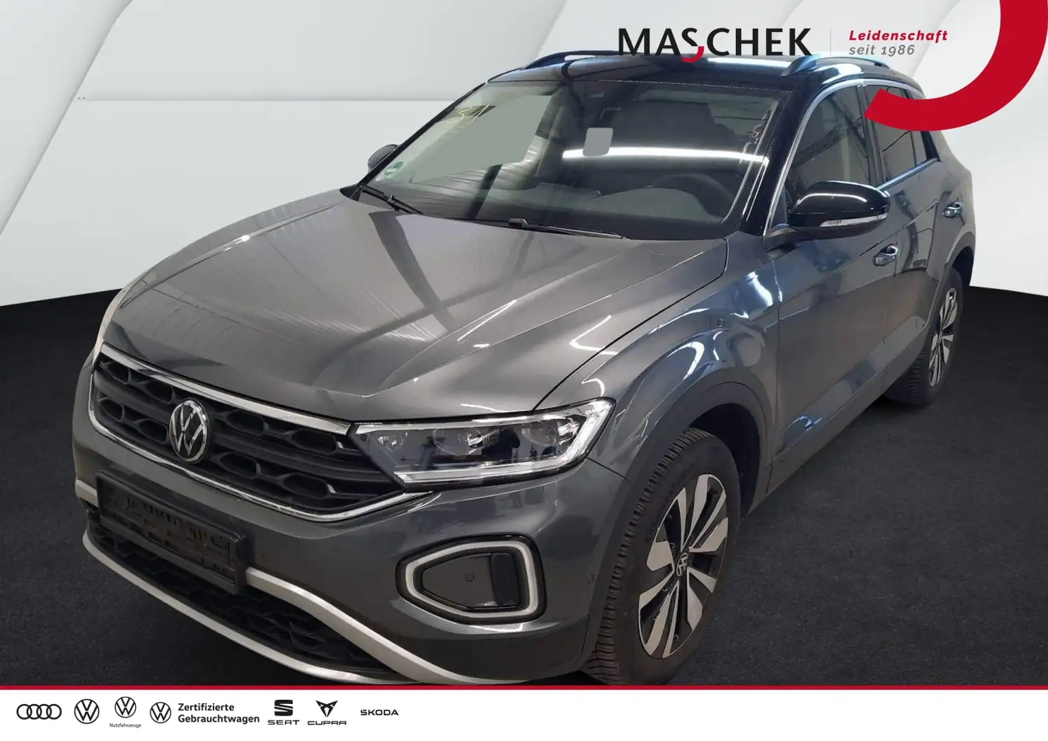 Volkswagen T-Roc Goal 2.0 TDI DSG AHK Navi Sitzh. Kamera Schwarz - 1