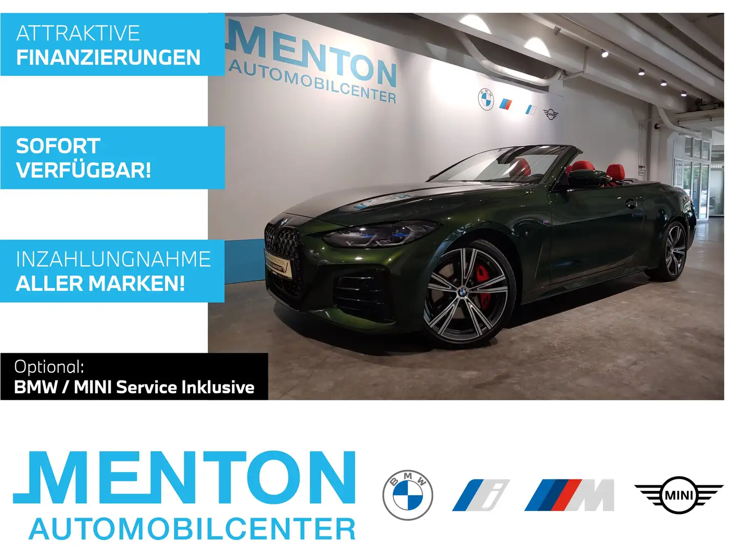 BMW 440 M440i xDrive DAB/LED/RFK/el. Sitze/Klimaaut. Vert - 1