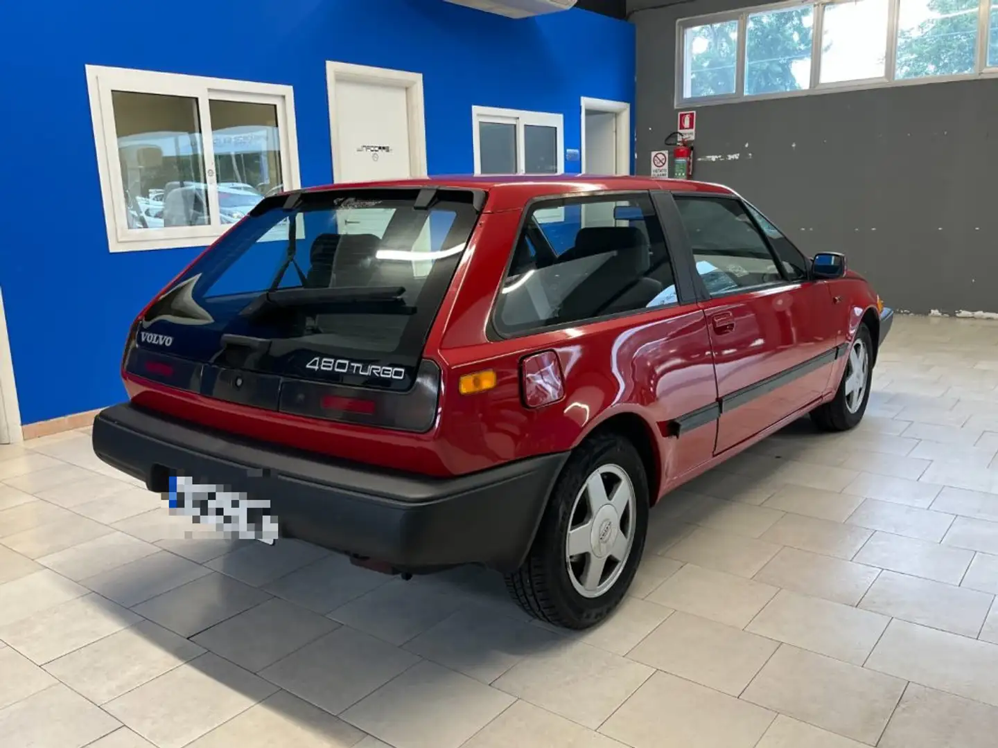 Volvo 480 cat ES Conservata  Da collezione Rouge - 2