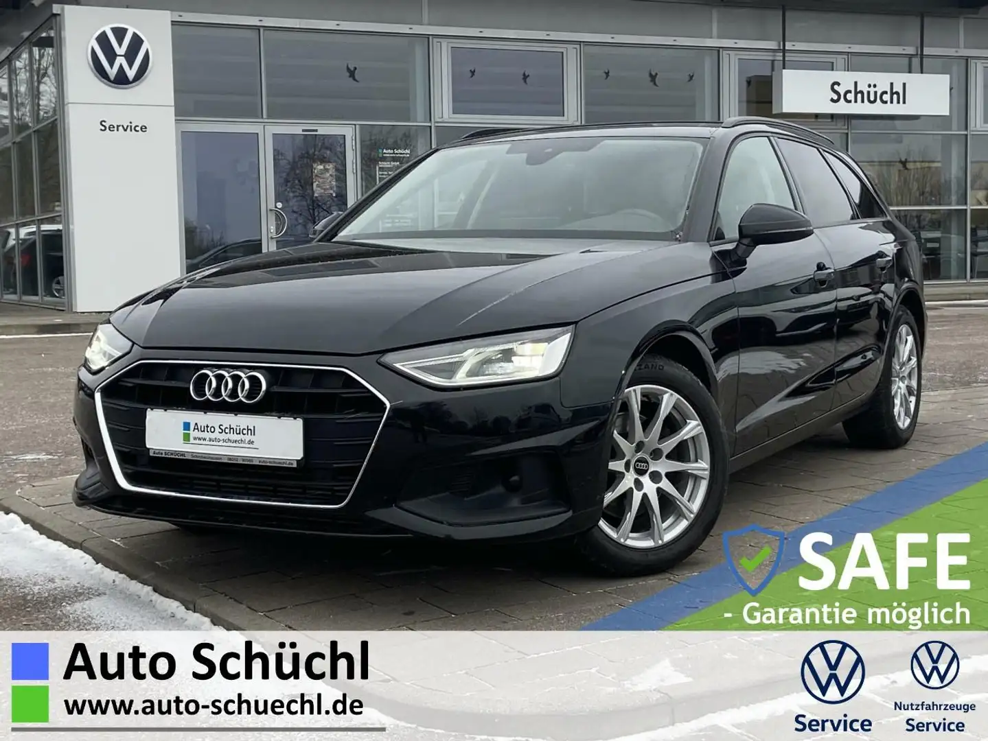 Audi A4 Avant 35 2.0 TFSI S-TRONIC KEYLESS+EL.HECKKLA Schwarz - 1