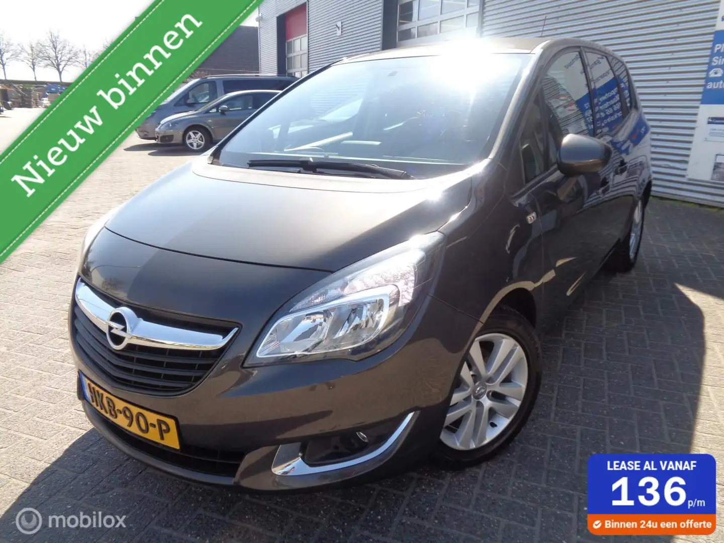 Opel Meriva 1.4 Turbo 120pk Edition/Airco/Ecc/PDC/Cruise/Lm ve Grigio - 1