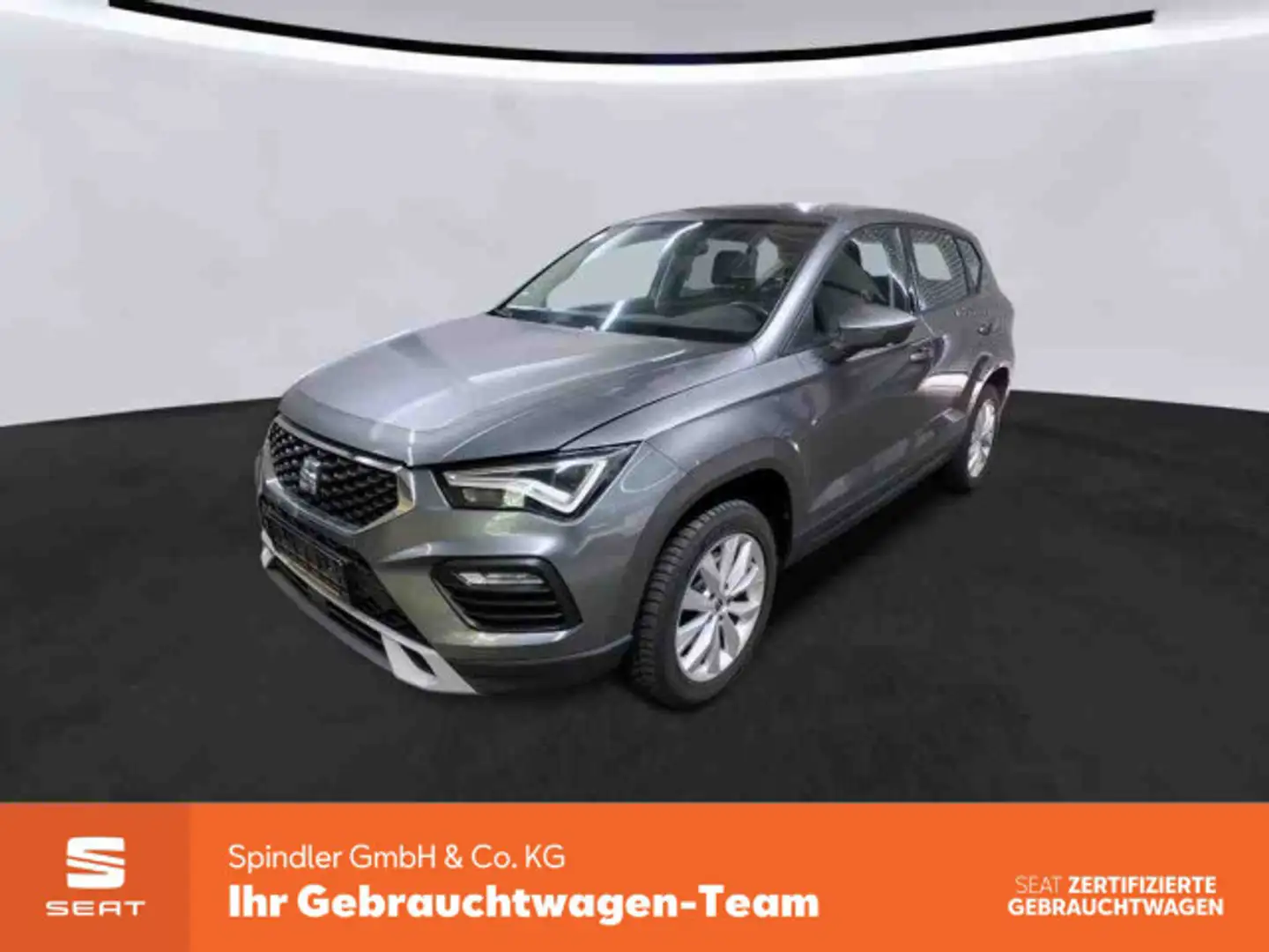 SEAT Ateca Style 2.0 TDI DSG / Navi, FullLink, LED Grijs - 1