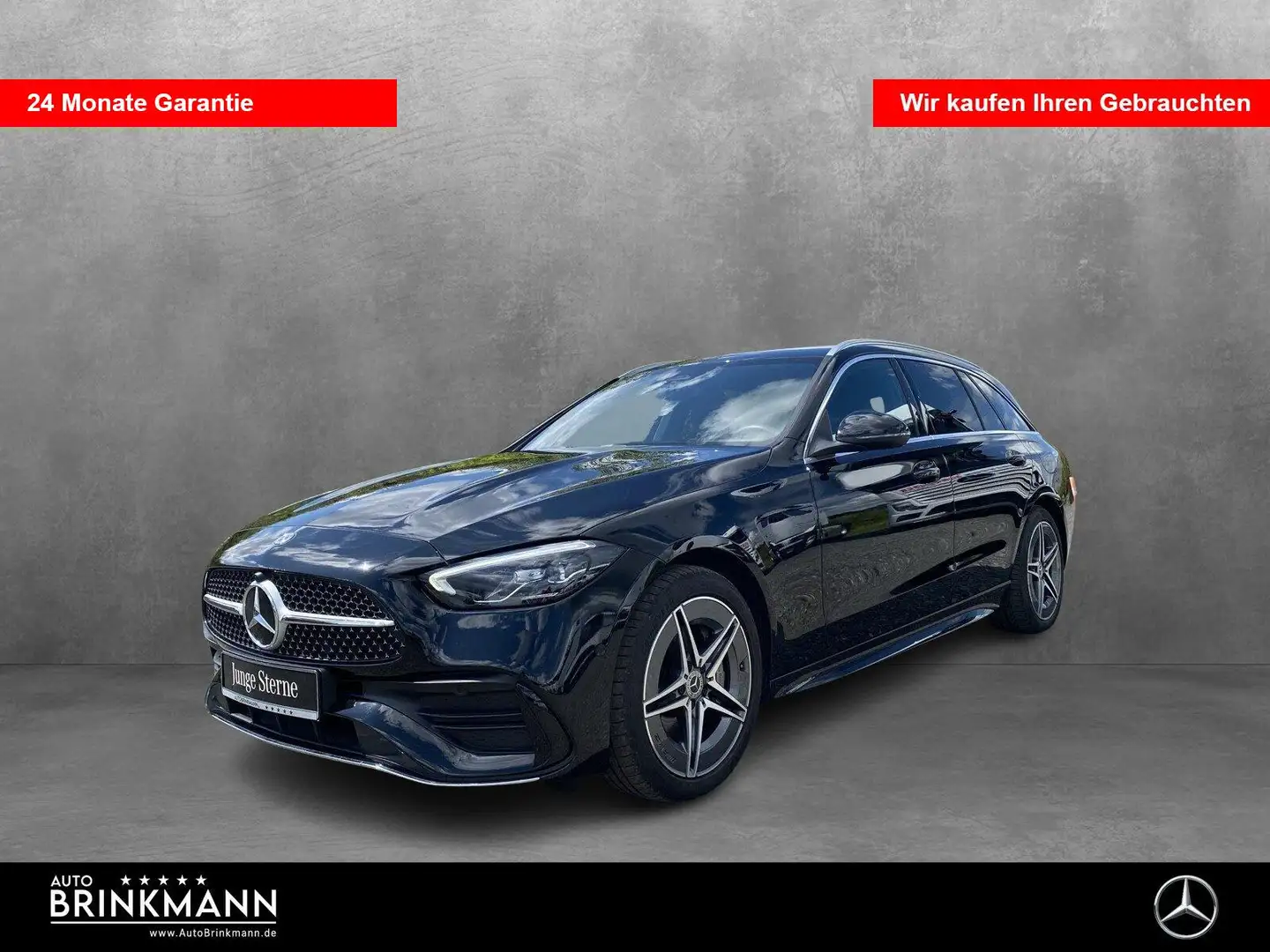 Mercedes-Benz C 300 C 300 e T-Modell AMG Line/LED/SHZ/Parktronic Klima Schwarz - 1