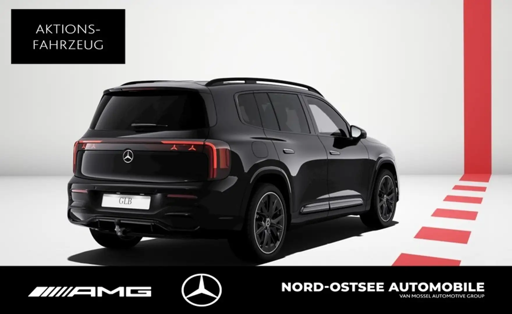 Mercedes-Benz GLB 250 +  AMG NIGHT PANO AHK 20-ZOLL Negro - 2
