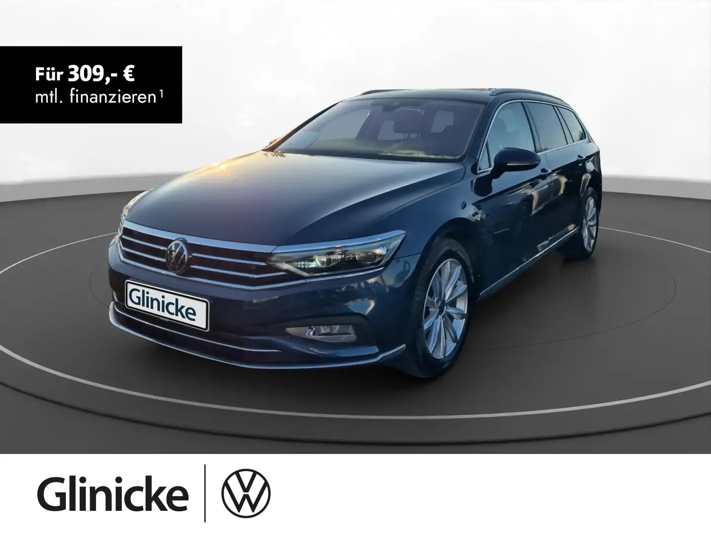 Volkswagen Passat Variant 2.0 TDI DSG Elegance 4Motion AHK Blau - 1