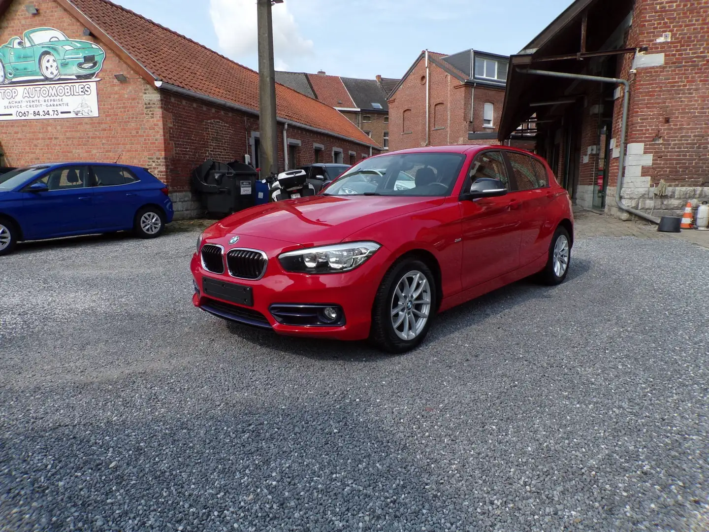 BMW 118 118iA   *** EXPORT ONLY HORS EUROPE*** Rouge - 1