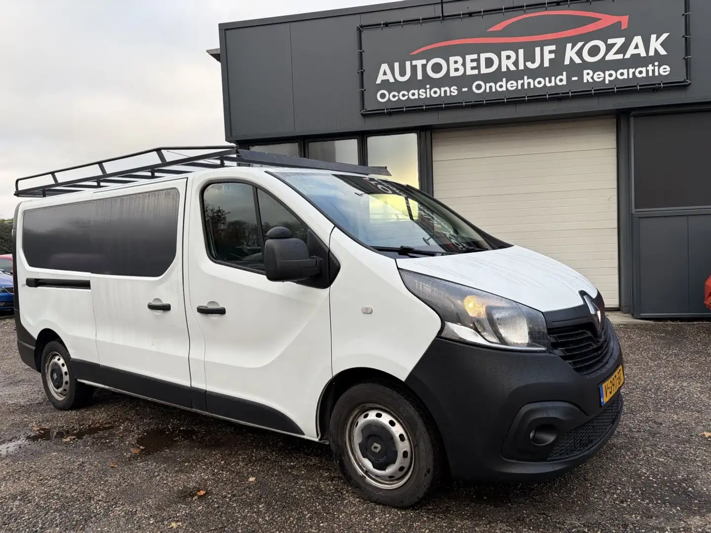 Renault Trafic 1.6 dCi L2H1 Comfort Energy AIRCO 3-pers 220V Blanco - 1