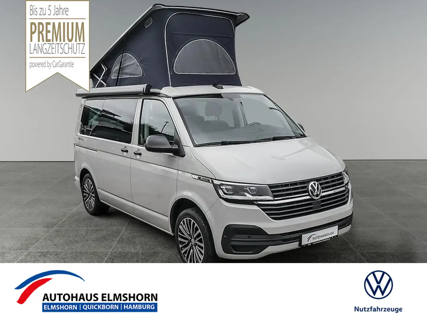 Volkswagen T6.1 California Beach Tour 2.0 TDI AHK LED Gris - 1