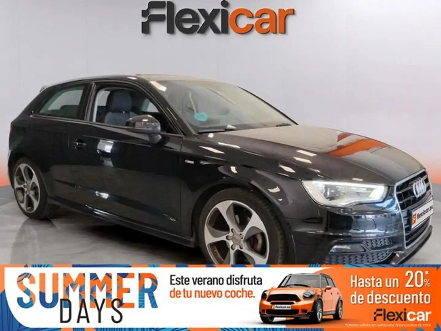 Audi A3 1.6+TDI+clean+diesel+110CV+Advanced Negro - 1