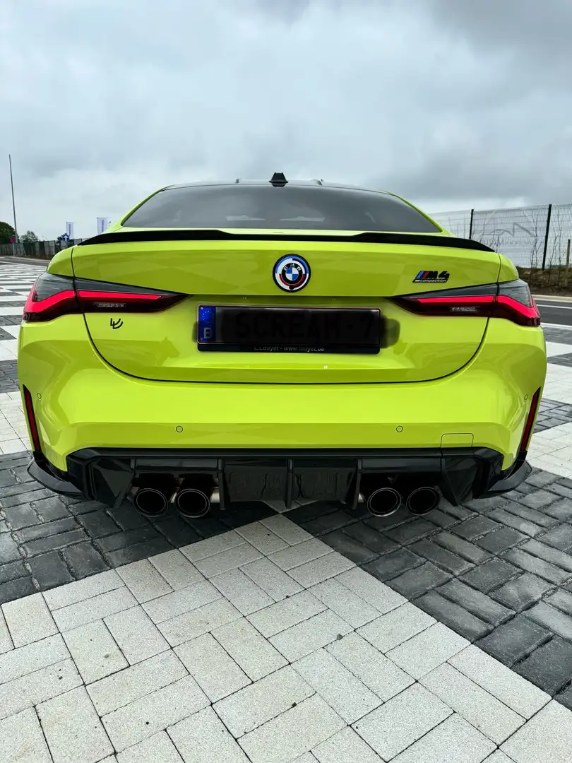 BMW M4 3.0 AS Competition M xDrive OPF Yellow - 2