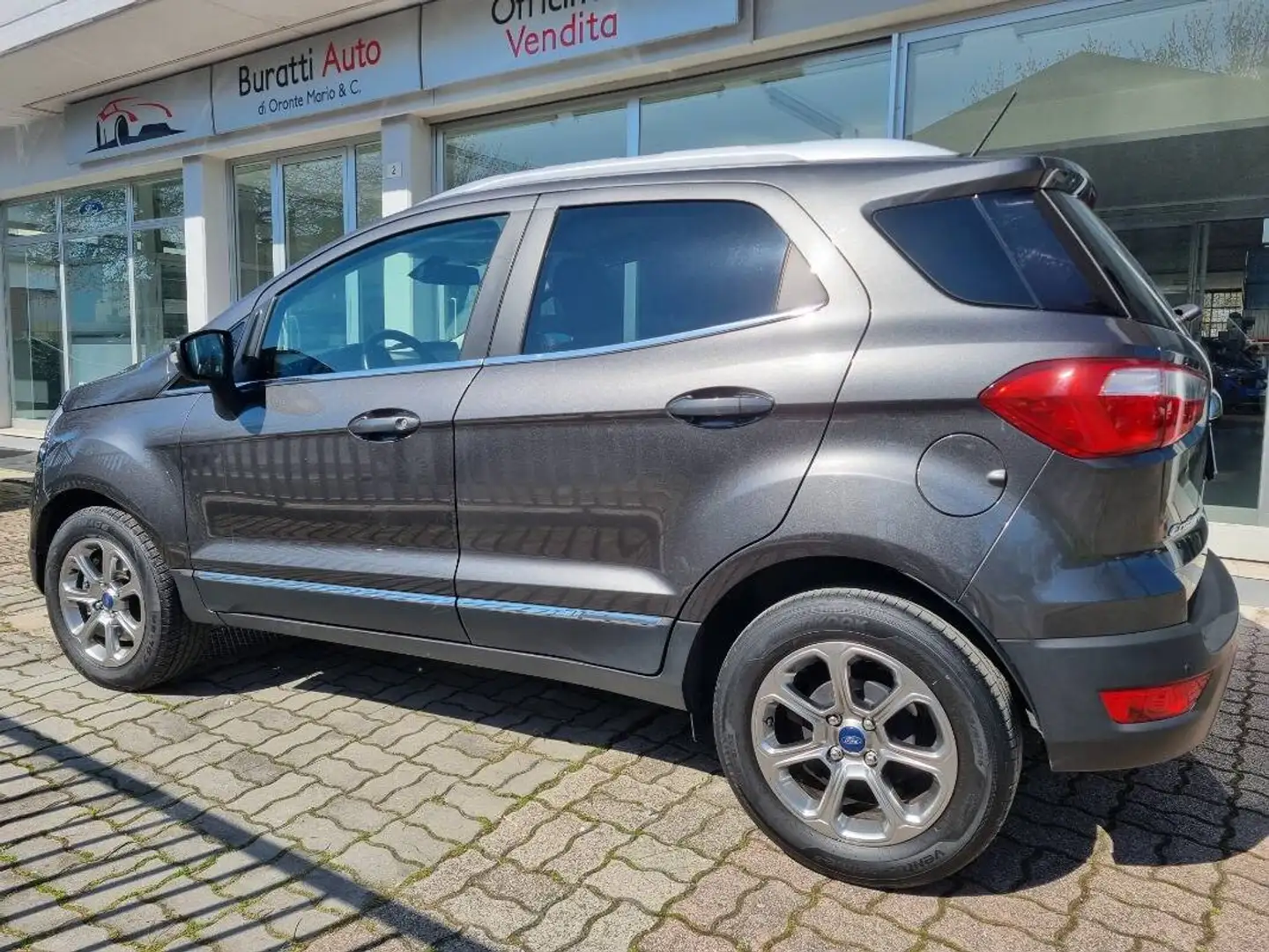 Ford EcoSport 1.0 ecoboost Titanium 100cv PREZZO REALE Grigio - 2