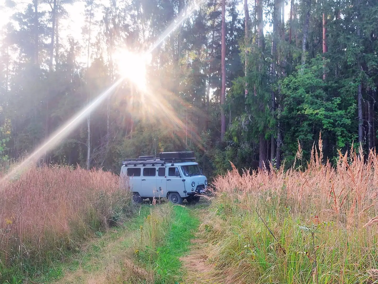 UAZ Buchanka Grau - 1