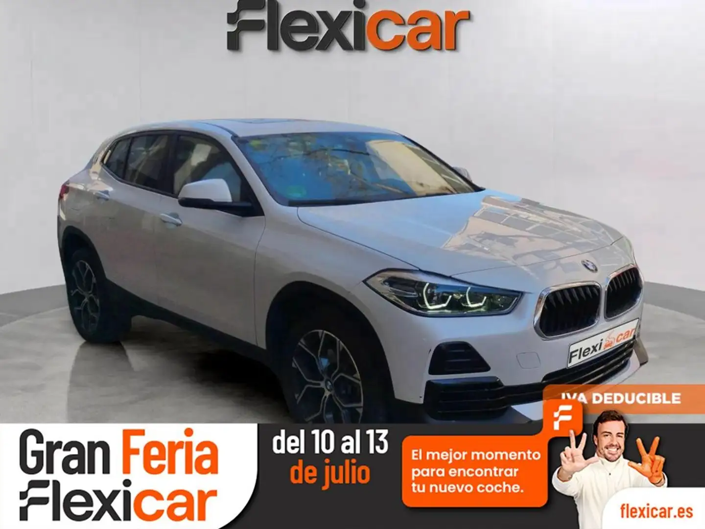 BMW X2 sDrive 18iA Blanc - 1