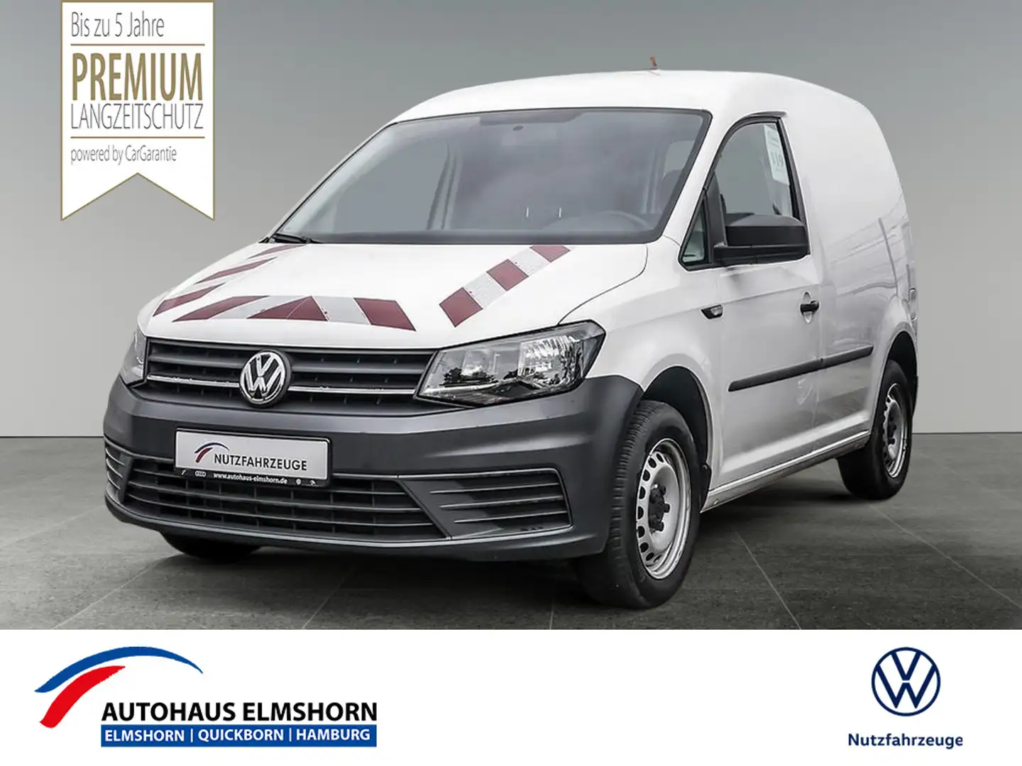 Volkswagen Caddy Kasten 2.0 TDI AHK Weiß - 1