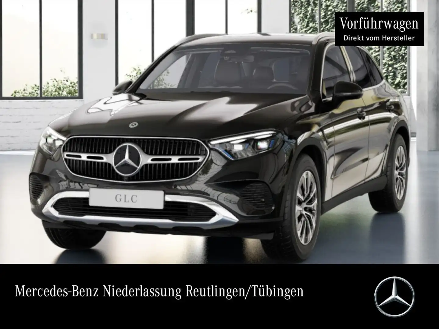 Mercedes-Benz GLC 200 4M AVANTG+AHK+KAMERA+TOTW+KEYLESS+9G Nero - 1
