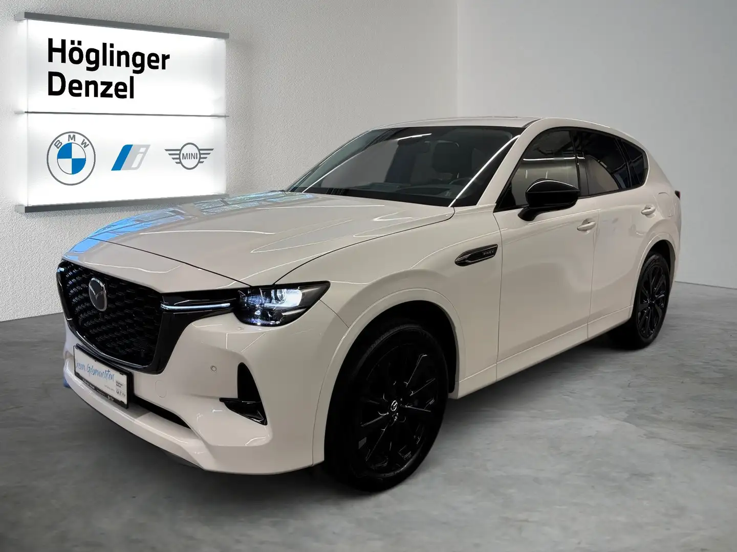 Mazda CX-60 2.5L e-SKYACTIV PHEV AWD HOMURA CON/DRI/COM/ Weiß - 2