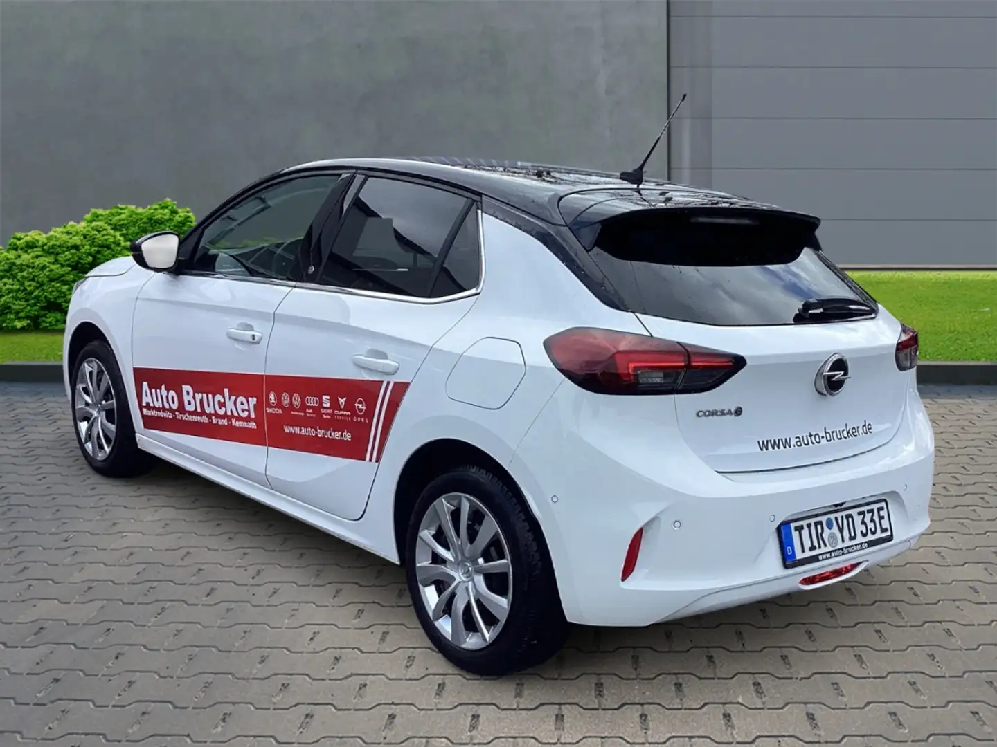 Opel Corsa-e F Elegance+Alu+Navi+LED+Klimaautomatik Alb - 2