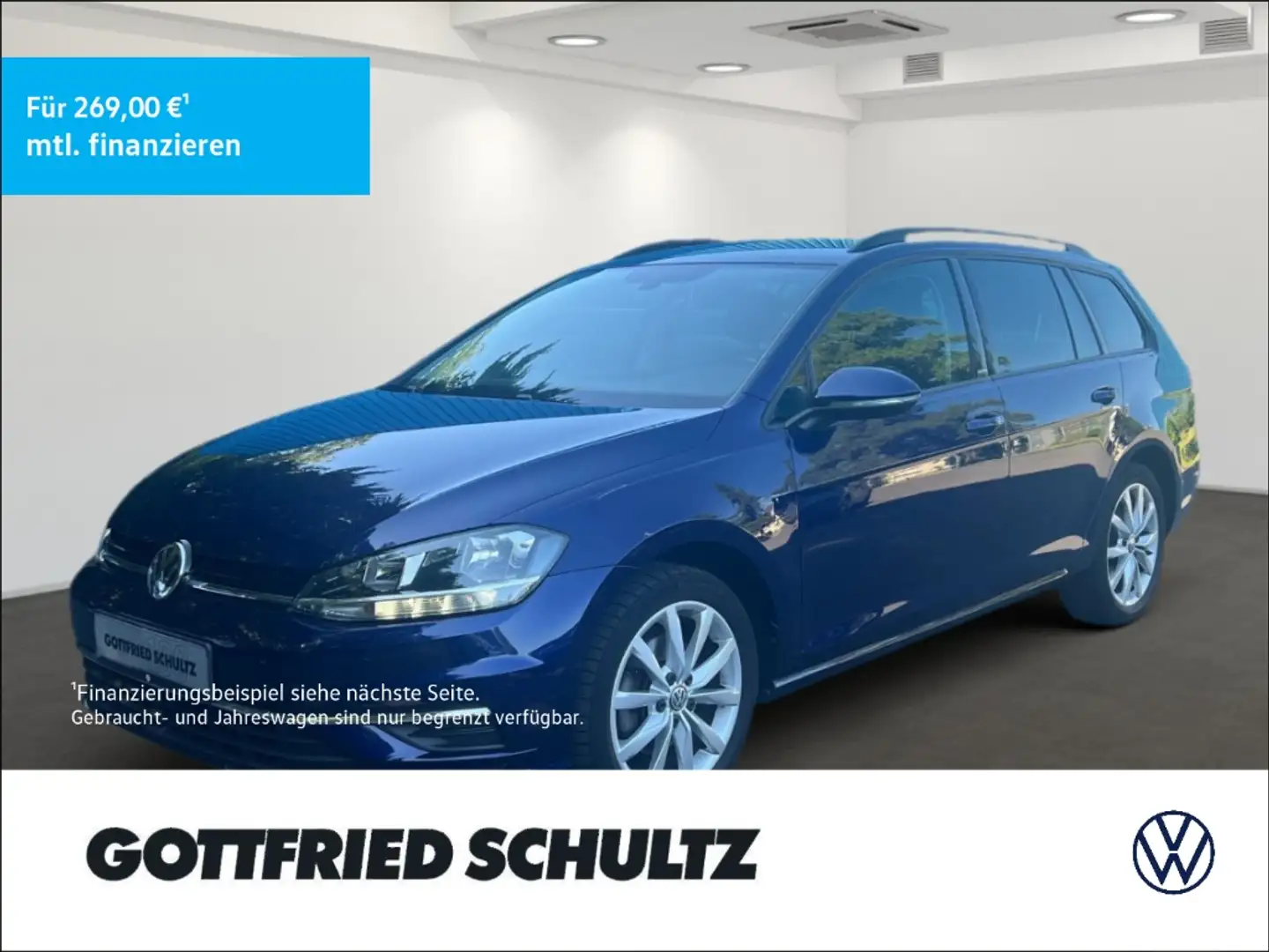 Volkswagen Golf Var 1.5 TSI DSG NAVI ACC SHZ PDC LM Azul - 1