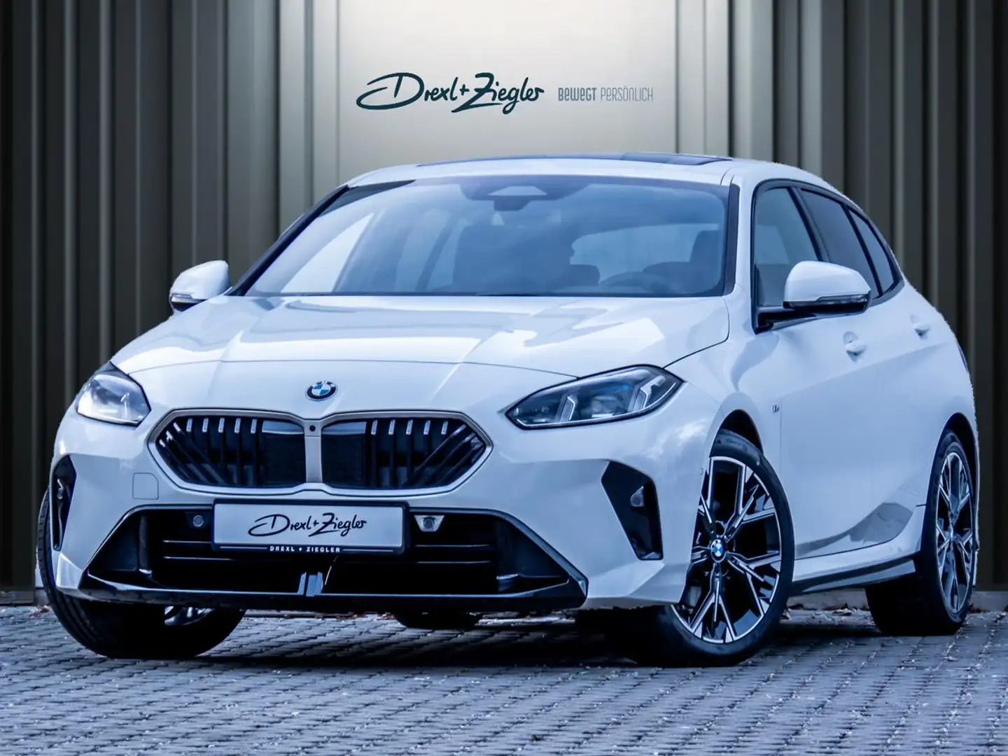 BMW 120 M Sport AHK AdLED HuD PanoD LiveCoProf eKlap Alb - 1